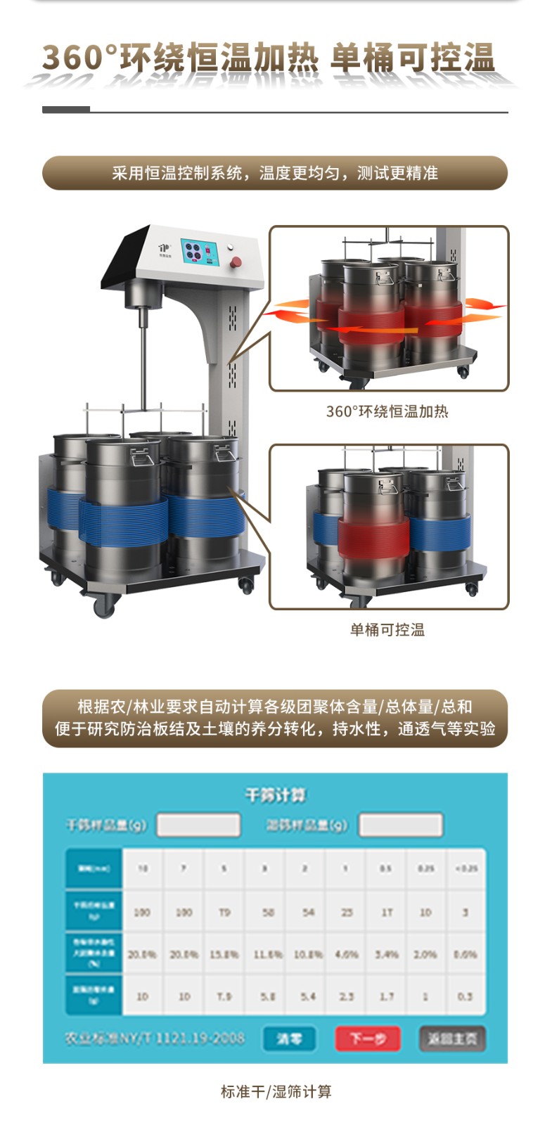 恒溫式茄子视频色板APP團粒分析儀 恒溫式茄子视频色板APP團粒分析儀